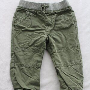 Olive Green Cat & Jack Pants (12 mo)